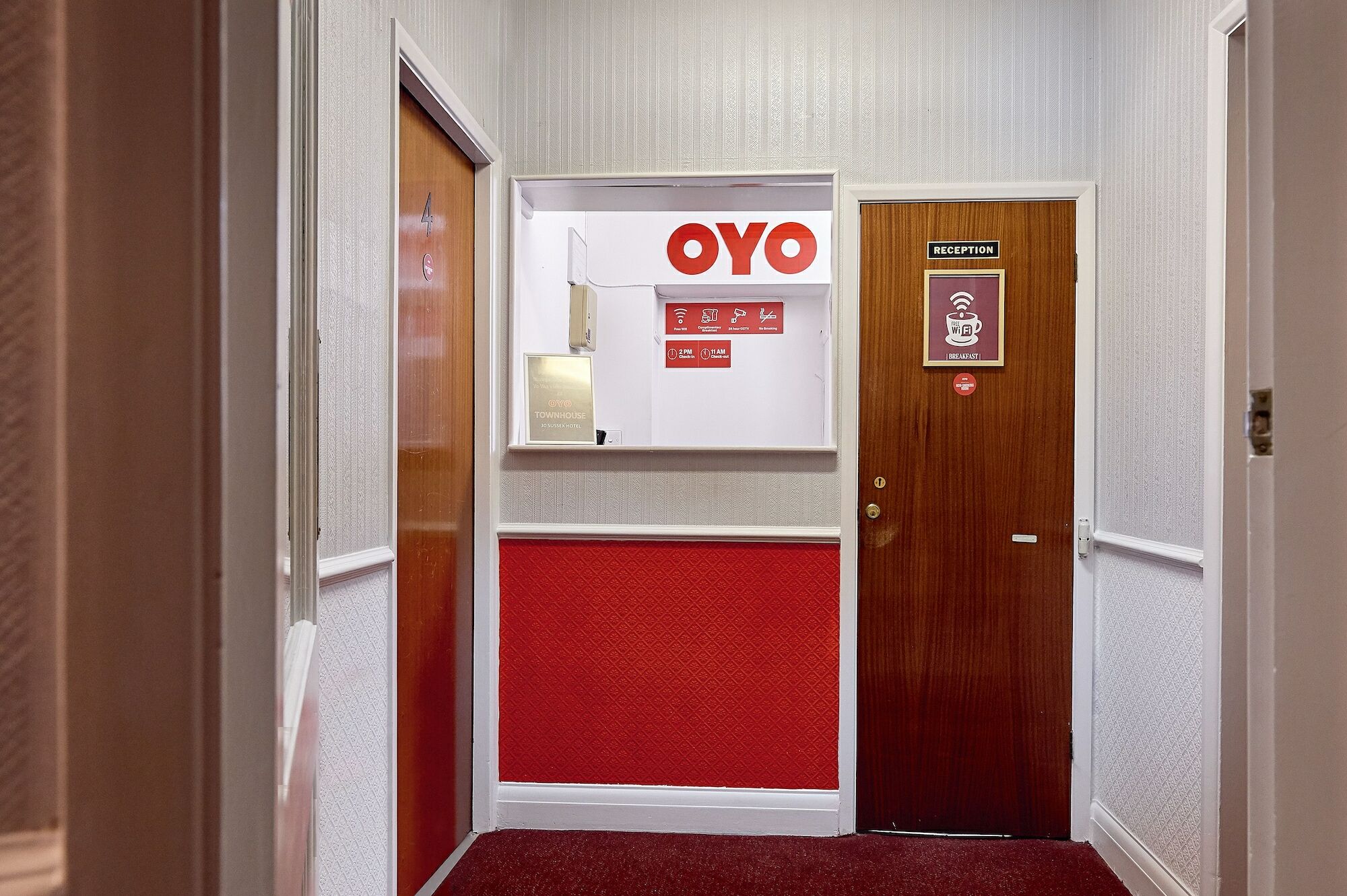 Отель Oyo 24 Sussex, London Paddington Экстерьер фото